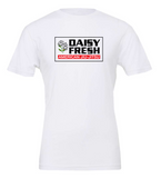 Camisa de manga corta de jiu-jitsu americano Daisy Fresh (blanca)